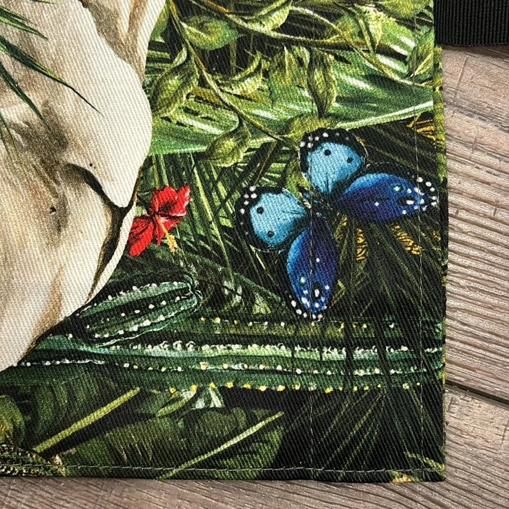 Dolce & Gabbana Multicolor Jungle Print Tote - Picture 8 of 14